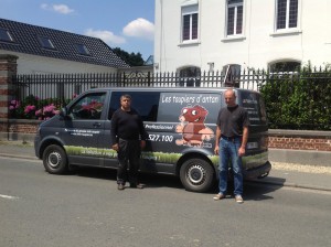 le taupier dantan et Arnaud de taupe-gironde.fr